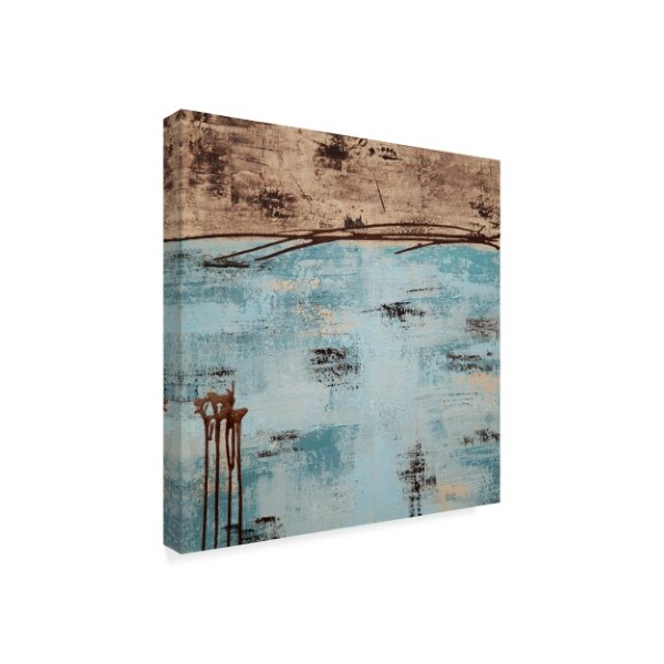 Hilary Winfield 'Lithosphere Light Brown' Canvas Art,35x35